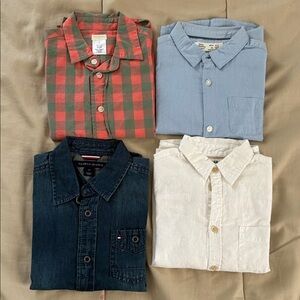 Bundle of 4 Toddler button down shirts